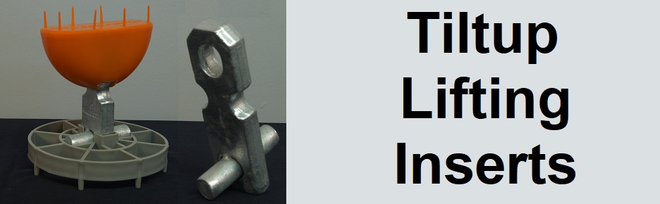 Tiltup Lifting Inserts